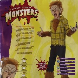 Wolf Boy Universal Studios Halloween costume size L
